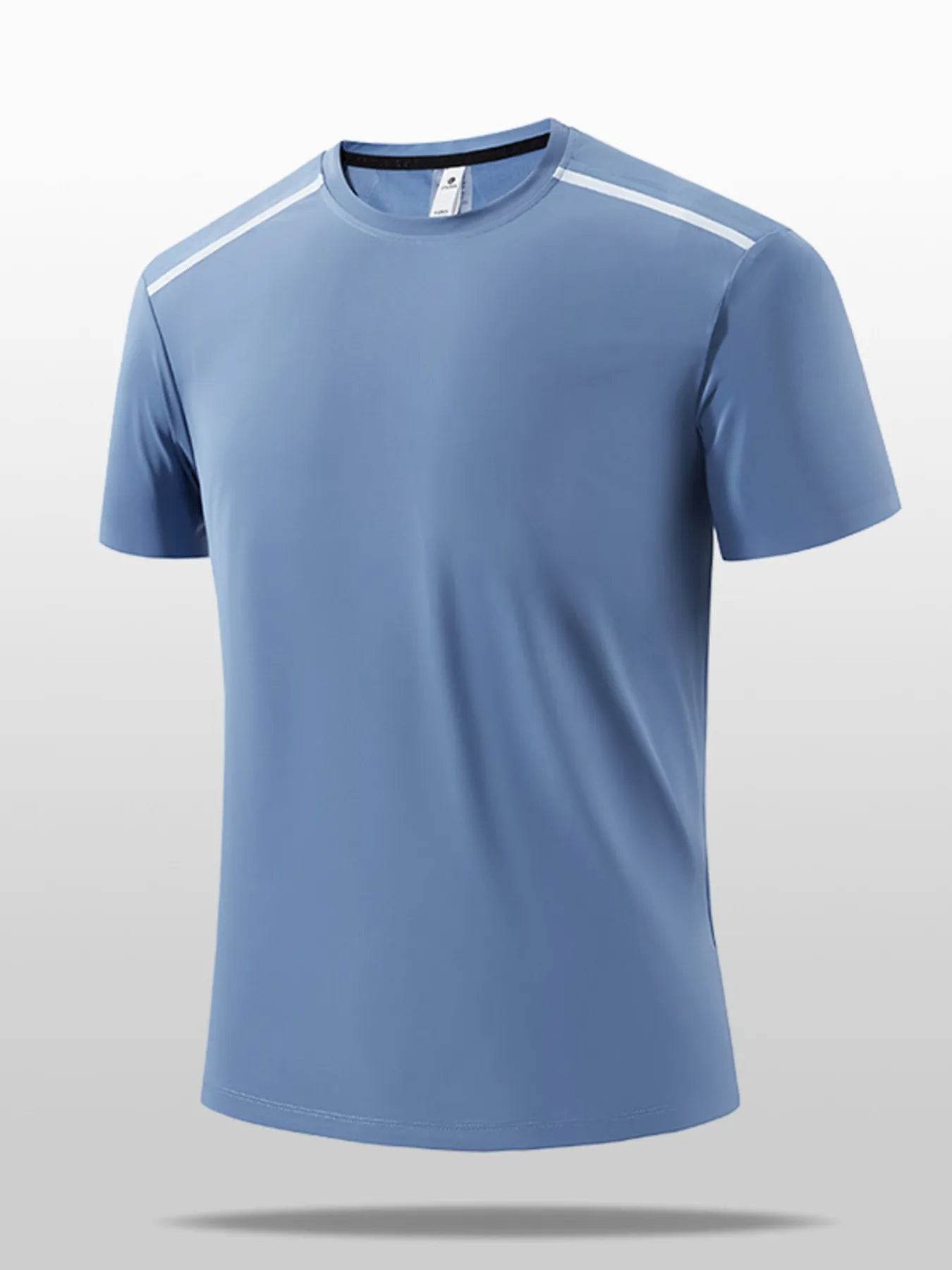 Men's Plus Size Round Neck Short Sleeve Active T-Shirt - Ultim8 Designs 4 U