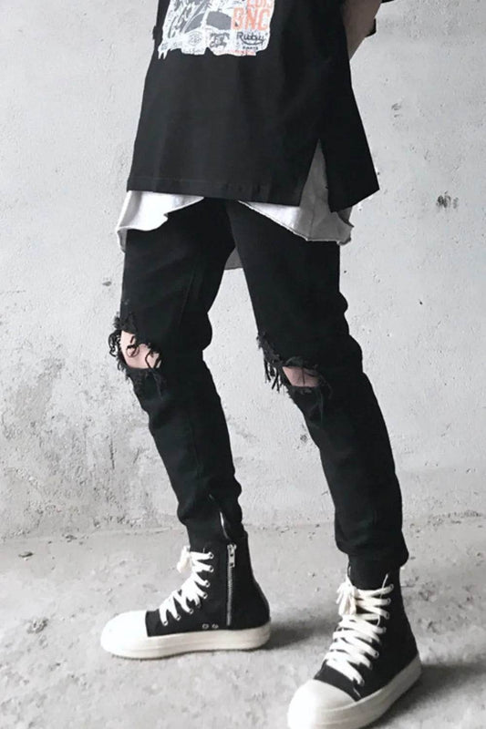 Men's Distressed Skinny Jeans - Ultim8 Designs 4 U