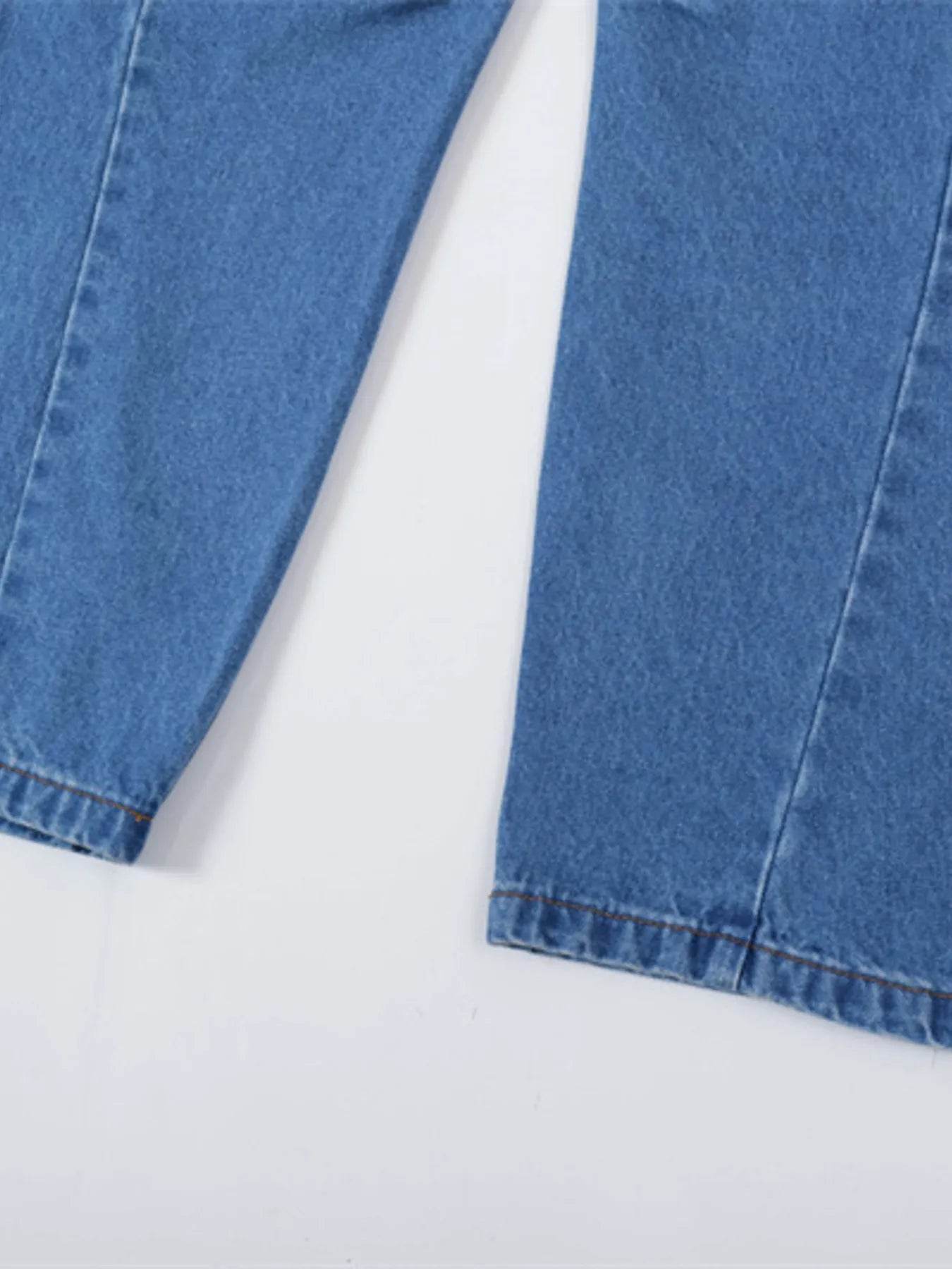 Men's Wide Leg Cargo Jeans - Ultim8 Designs 4 U