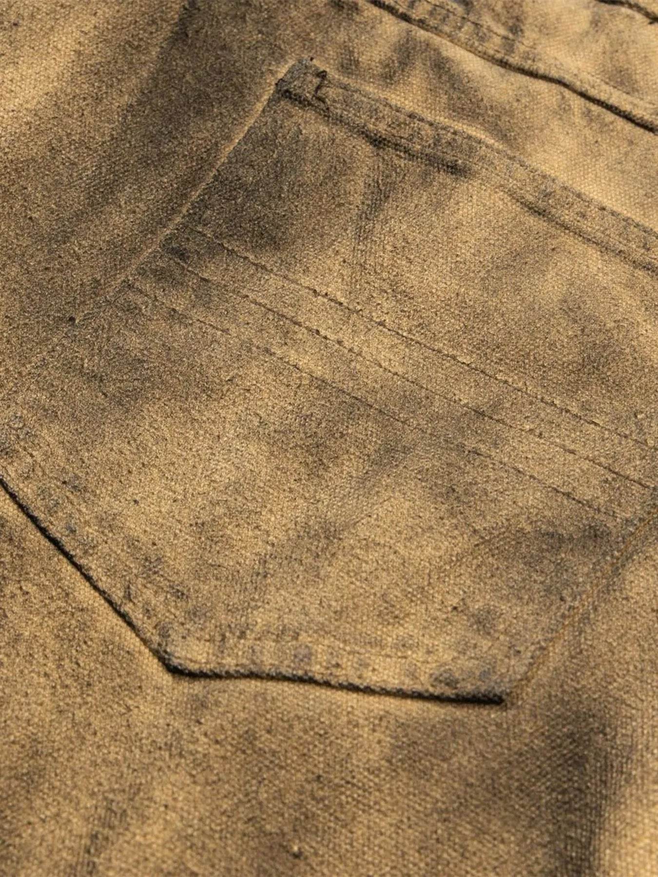 Men's Cargo Wide Leg Denim Jeans - Ultim8 Designs 4 U