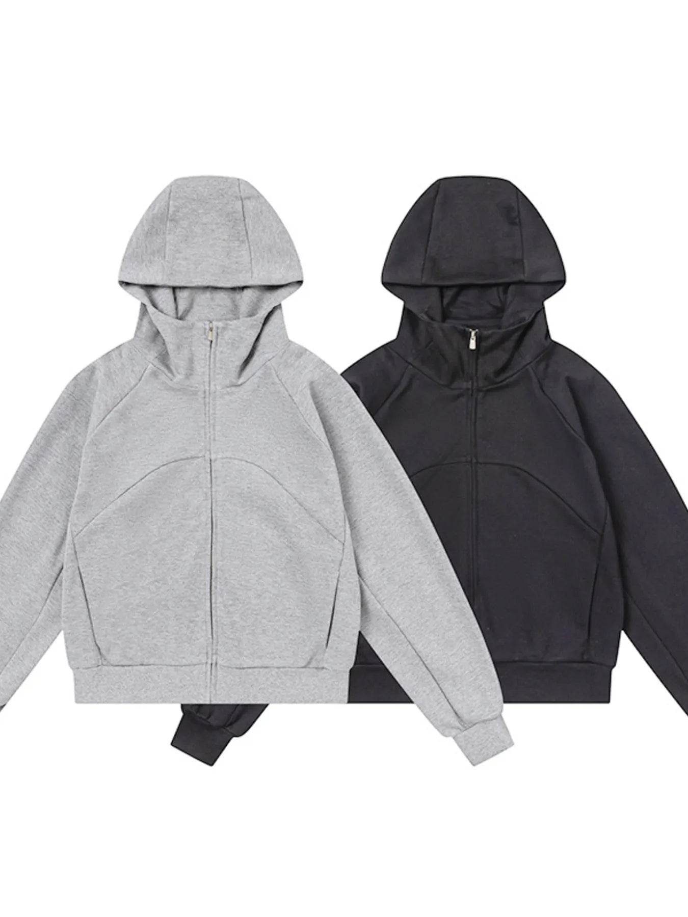 Men's Zip Up Long Sleeve Hoodie - Ultim8 Designs 4 U