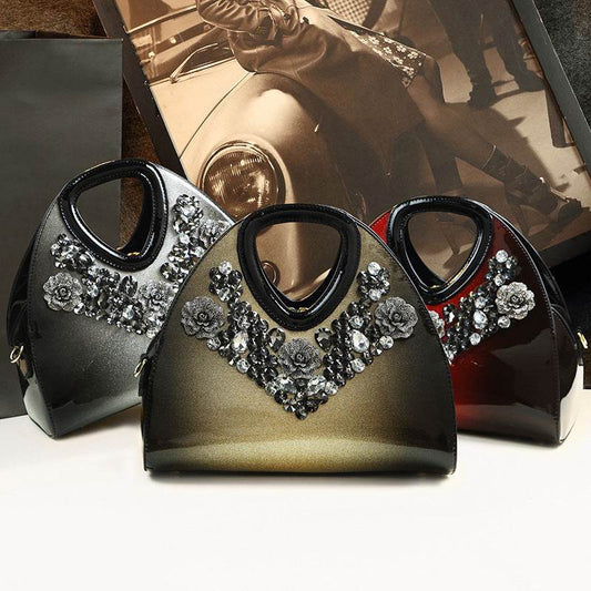 Ladies leather shoulder handbag - Ultim8 Designs 4 U