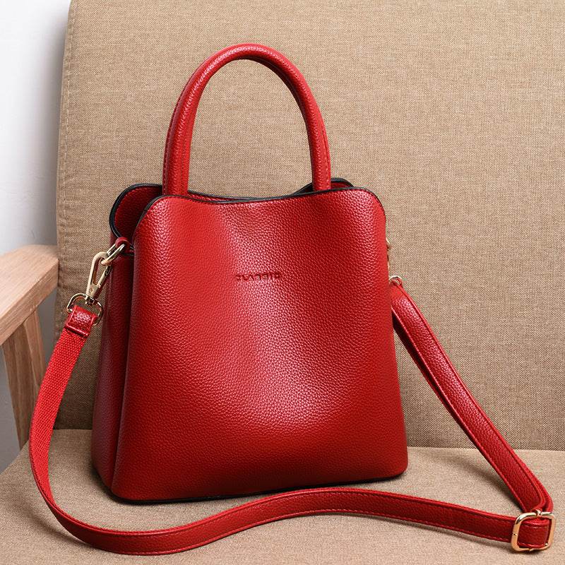 Soft leather handbag - Ultim8 Designs 4 U