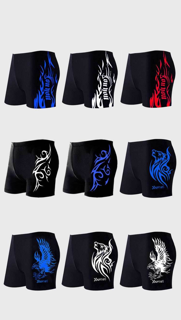 Men's plus size swimming trunks - Ultim8 Designs 4 U