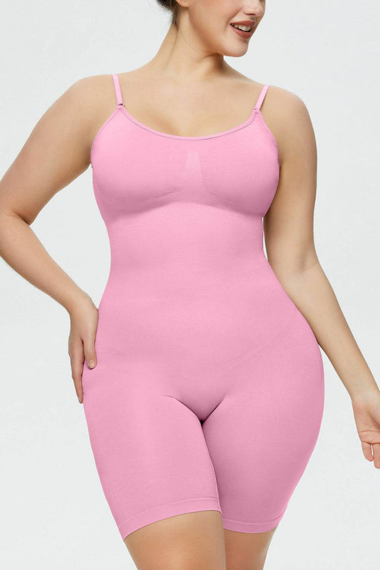 Full Size Spaghetti Strap Shaping Romper - Ultim8 Designs 4 U