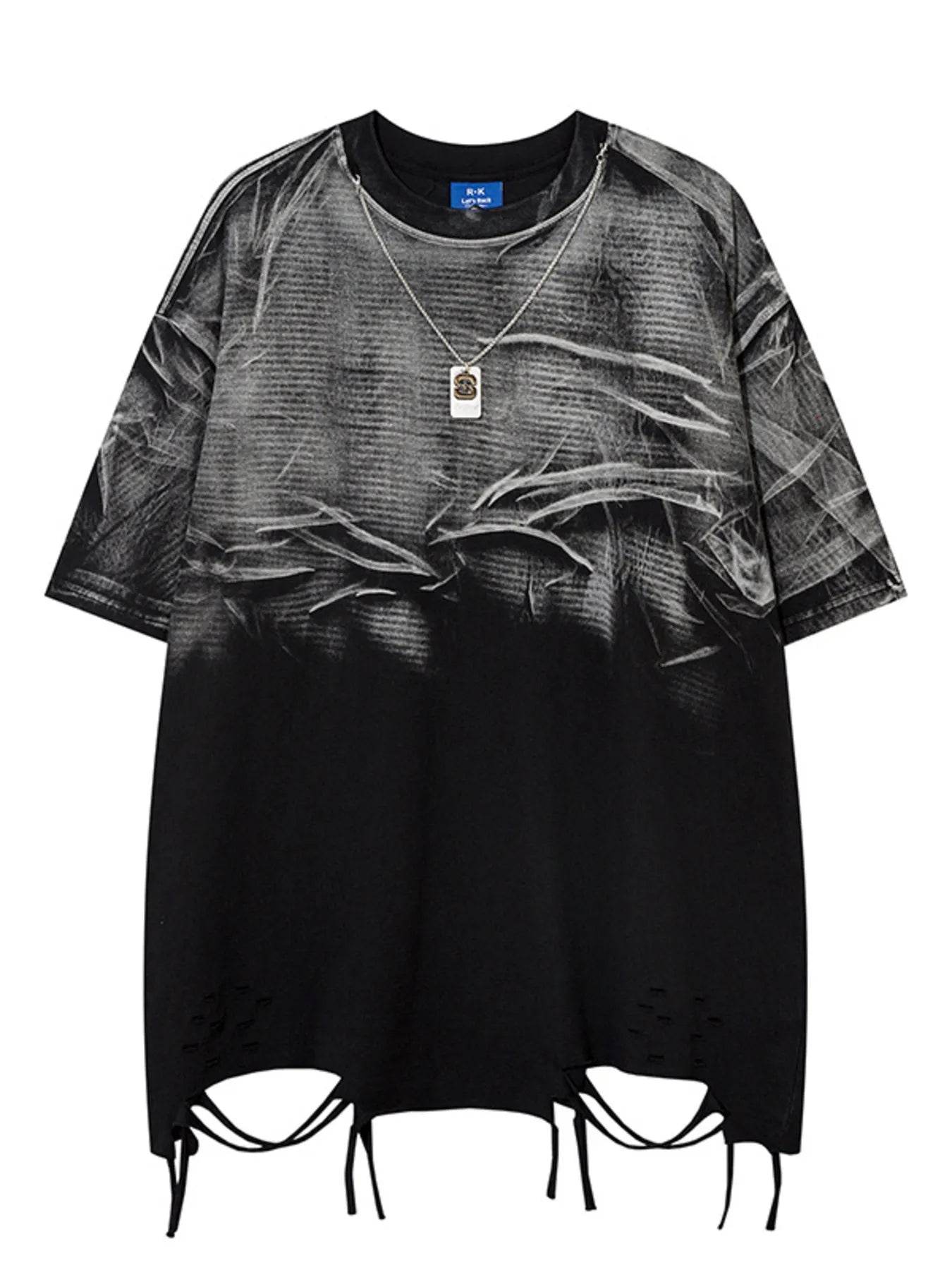 Men's Round Neck Half Sleeve Oversized T-Shirt - Ultim8 Designs 4 U