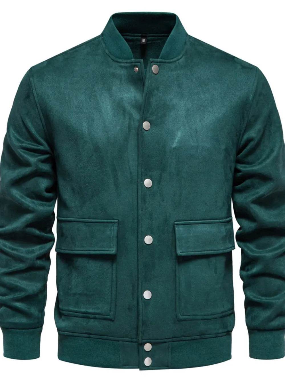 Men's Baseball Collar Snap Down Jacket - Ultim8 Designs 4 U