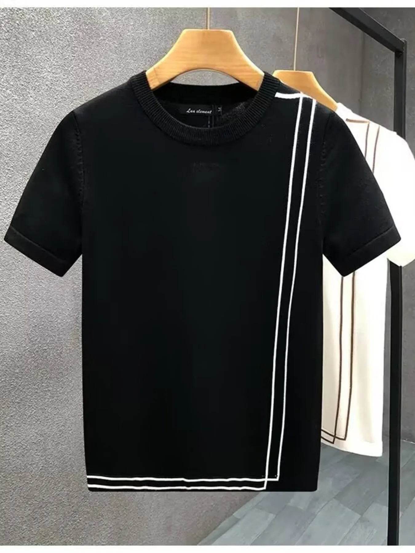 Men's Full Size Round Neck Short Sleeve T-Shirt Plus Size - Ultim8 Designs 4 U
