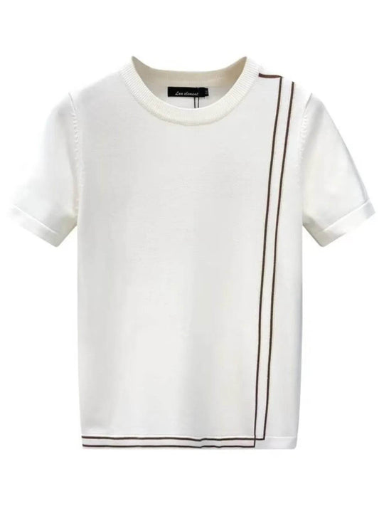 Men's Full Size Round Neck Short Sleeve T-Shirt Plus Size - Ultim8 Designs 4 U
