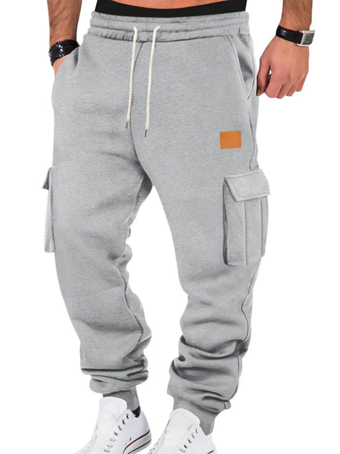 Men's Full Size Drawstring Cargo Jogger Pants Plus Size - Ultim8 Designs 4 U