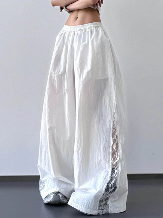 Elastic Waist Wide-Leg Pants - Ultim8 Designs 4 U