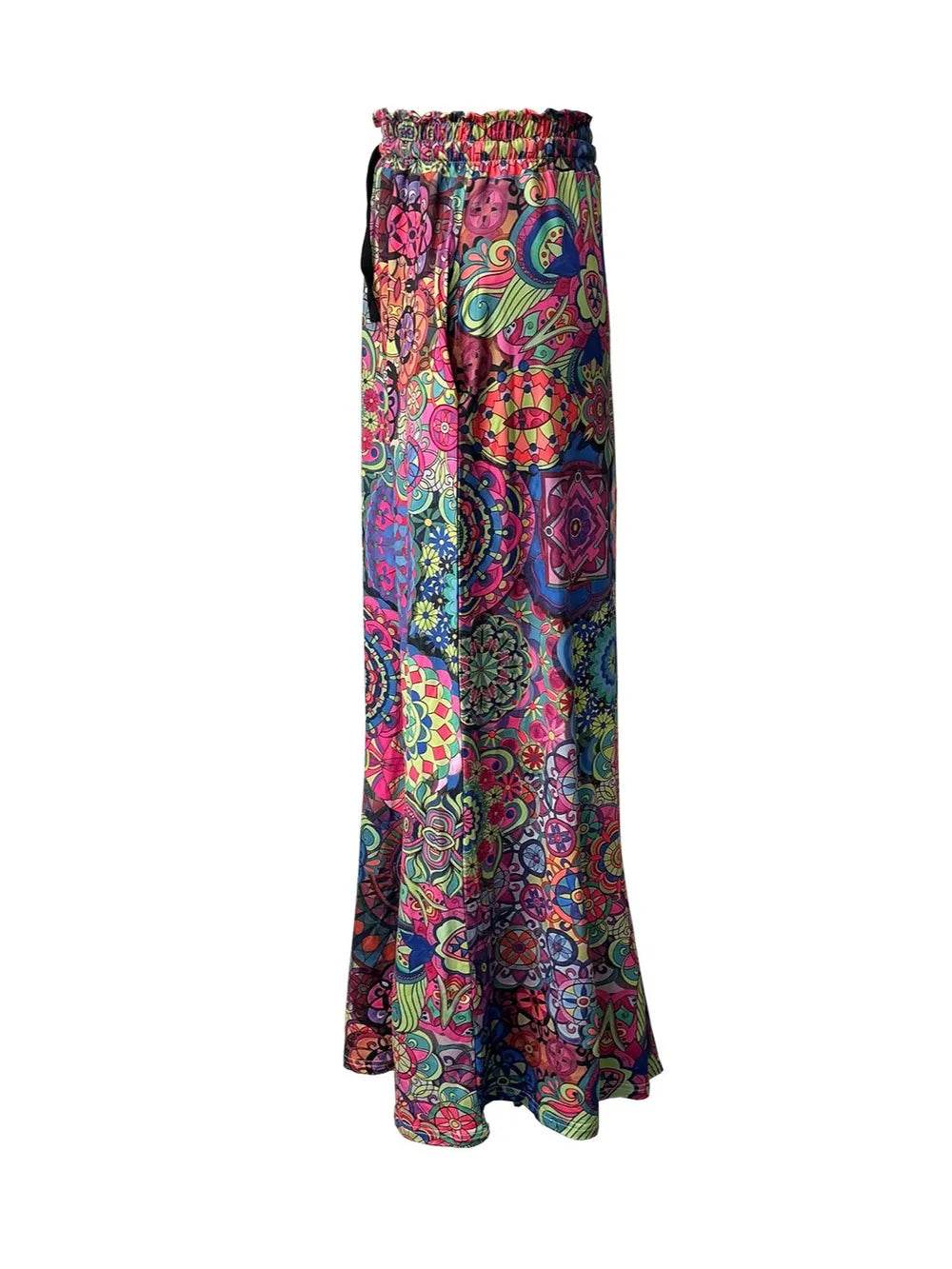 Printed Maxi Skirt with Pockets - Ultim8 Designs 4 U