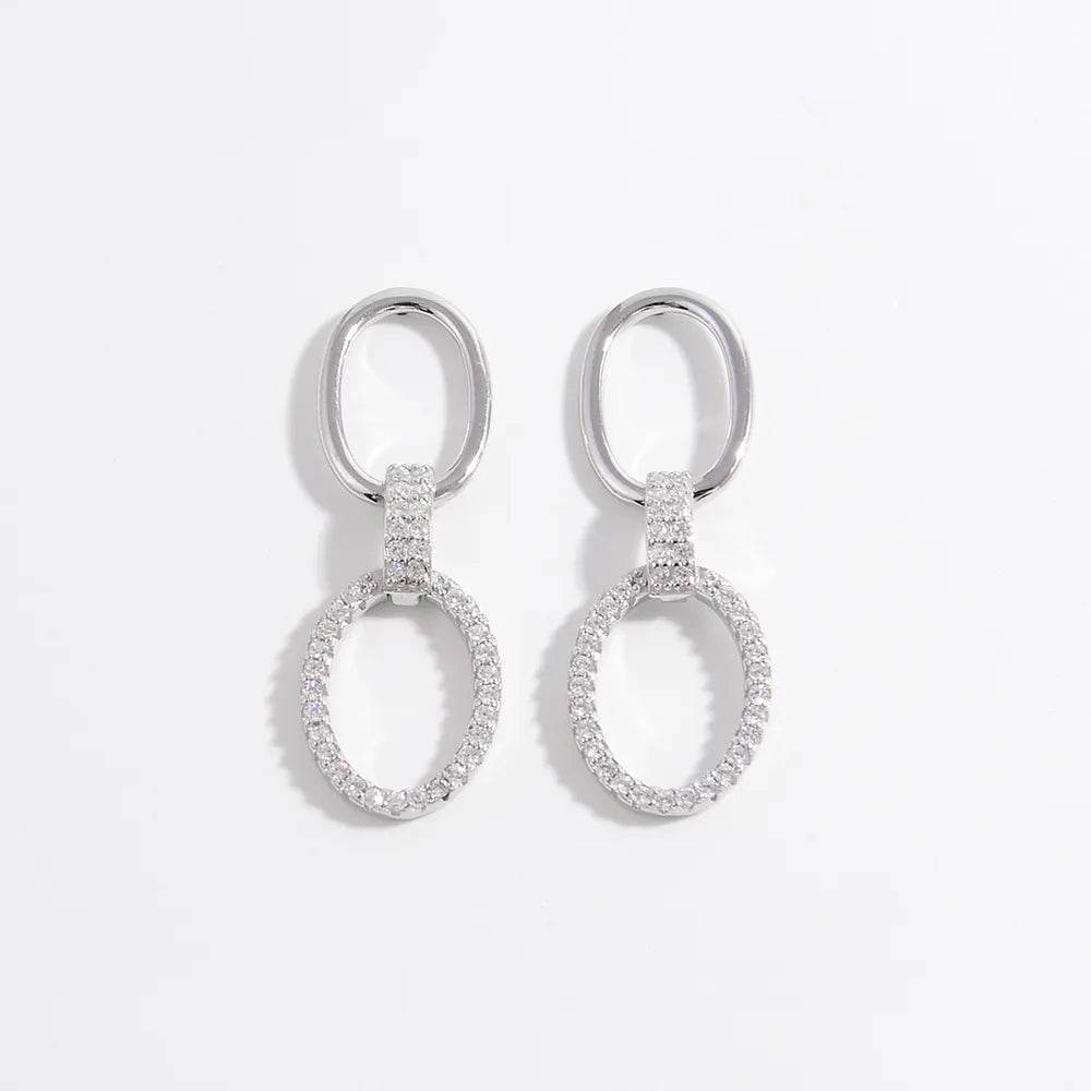 Zircon 925 Sterling Silver Dangle Earrings - Ultim8 Designs 4 U