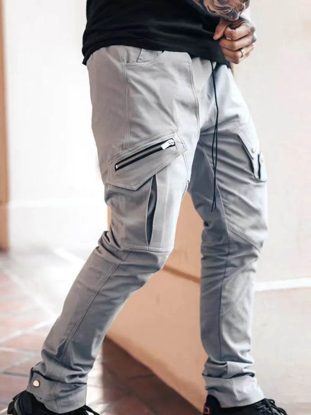 Men's Plus Size Slim Fit Pants - Ultim8 Designs 4 U