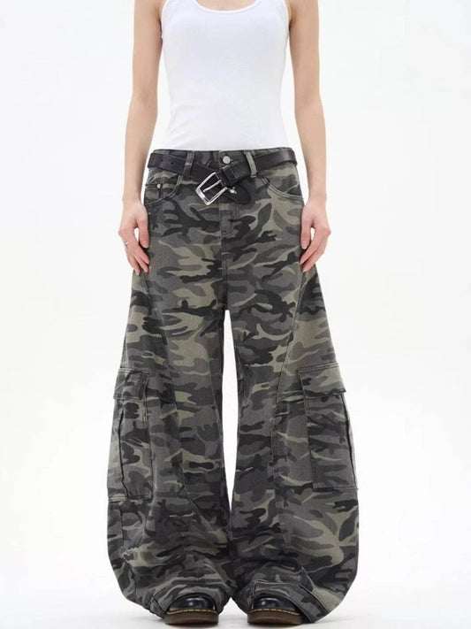 Men's Camouflage Wide Leg Pants - Ultim8 Designs 4 U