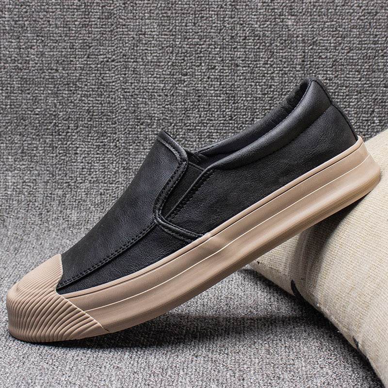 Mens Casual Leather Rubber Shoes - Ultim8 Designs 4 U