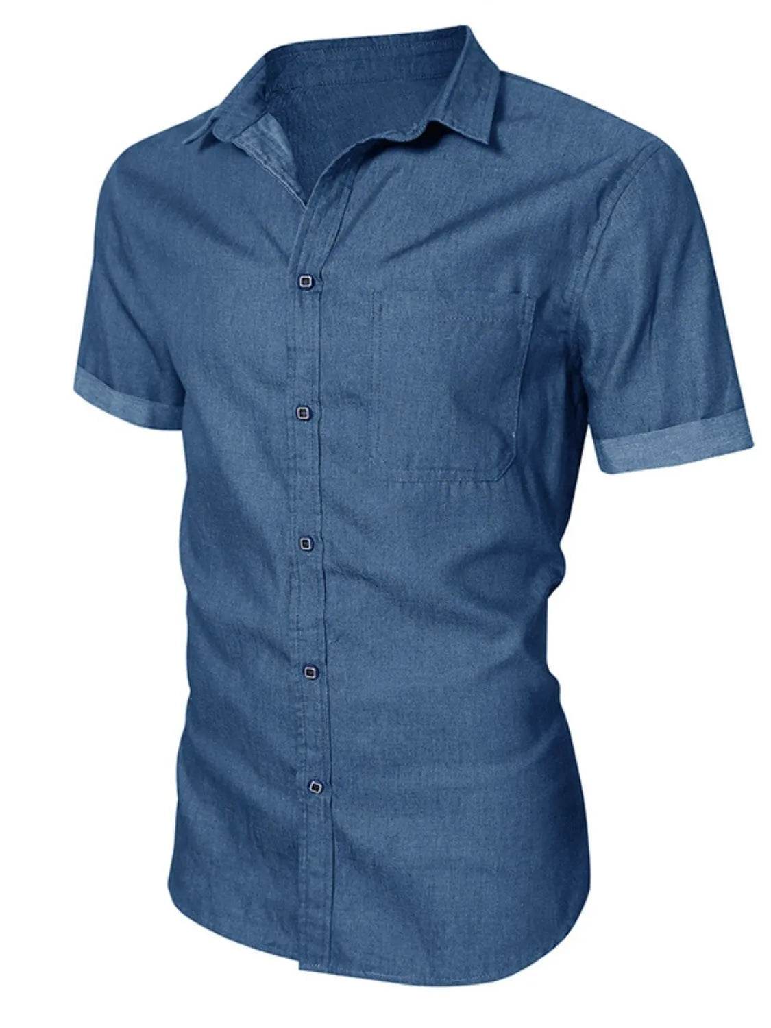 Men's Button Up Short Sleeve Shirt - Ultim8 Designs 4 U