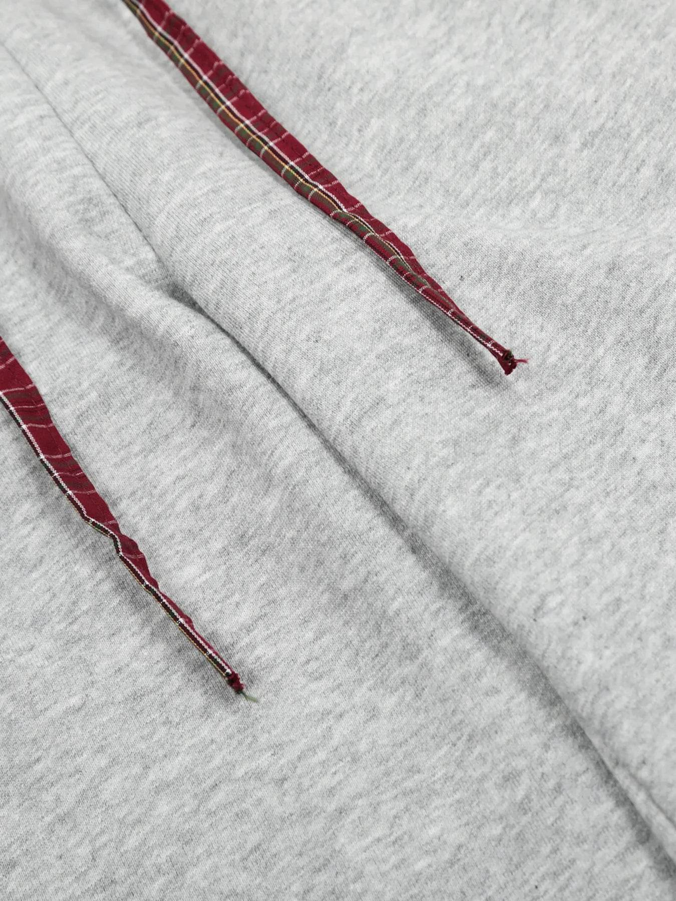 Men's Classic Wide-Leg Sweatpants with Plaid Waistband - Ultim8 Designs 4 U