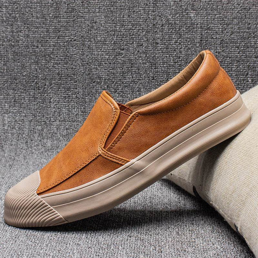 Mens Casual Leather Rubber Shoes - Ultim8 Designs 4 U