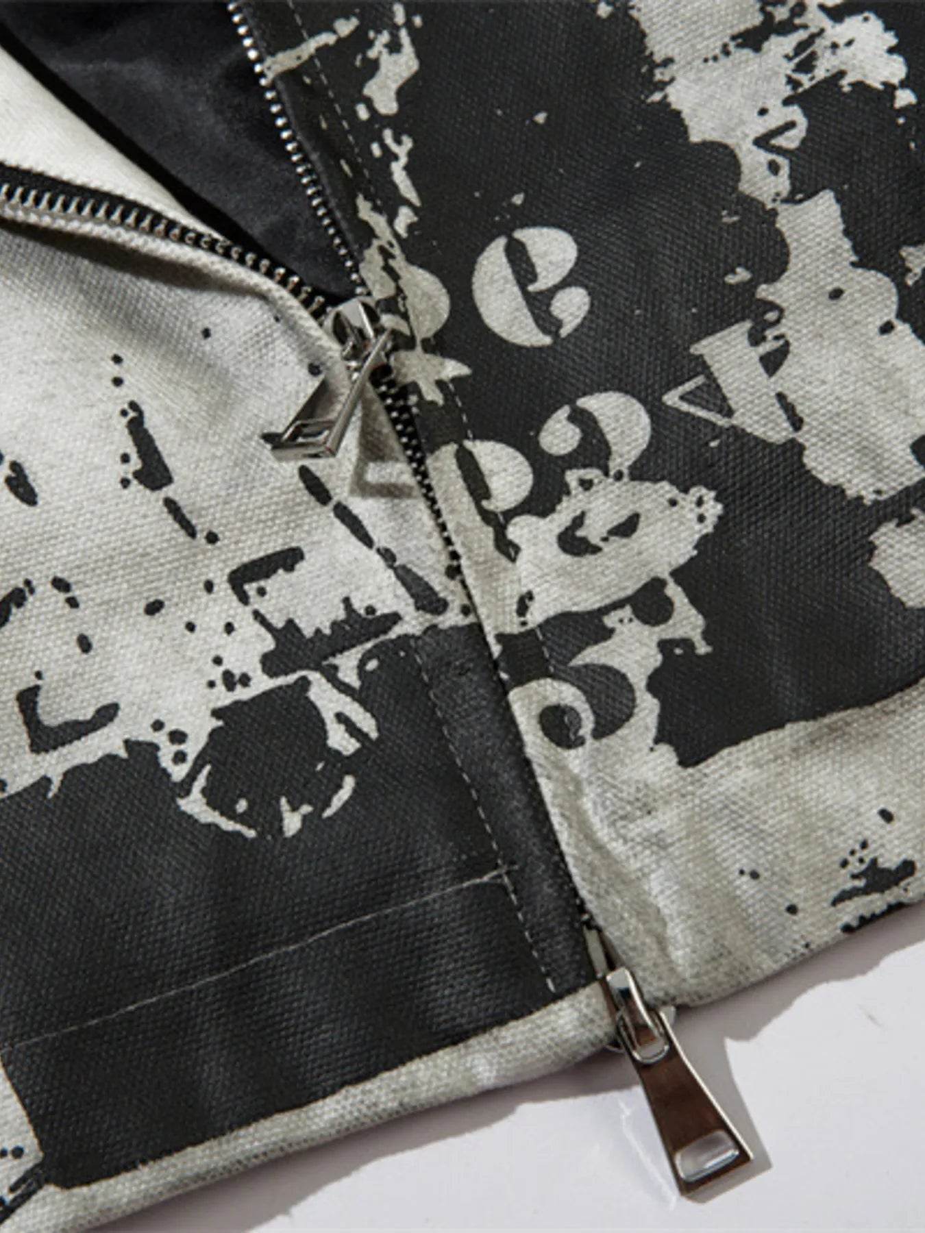 Men's Printed Zip Up Jacket - Ultim8 Designs 4 U