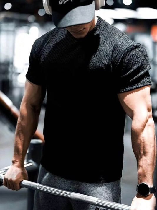 Men's Full Size Breathable Short Sleeve T-Shirt Plus Size - Ultim8 Designs 4 U
