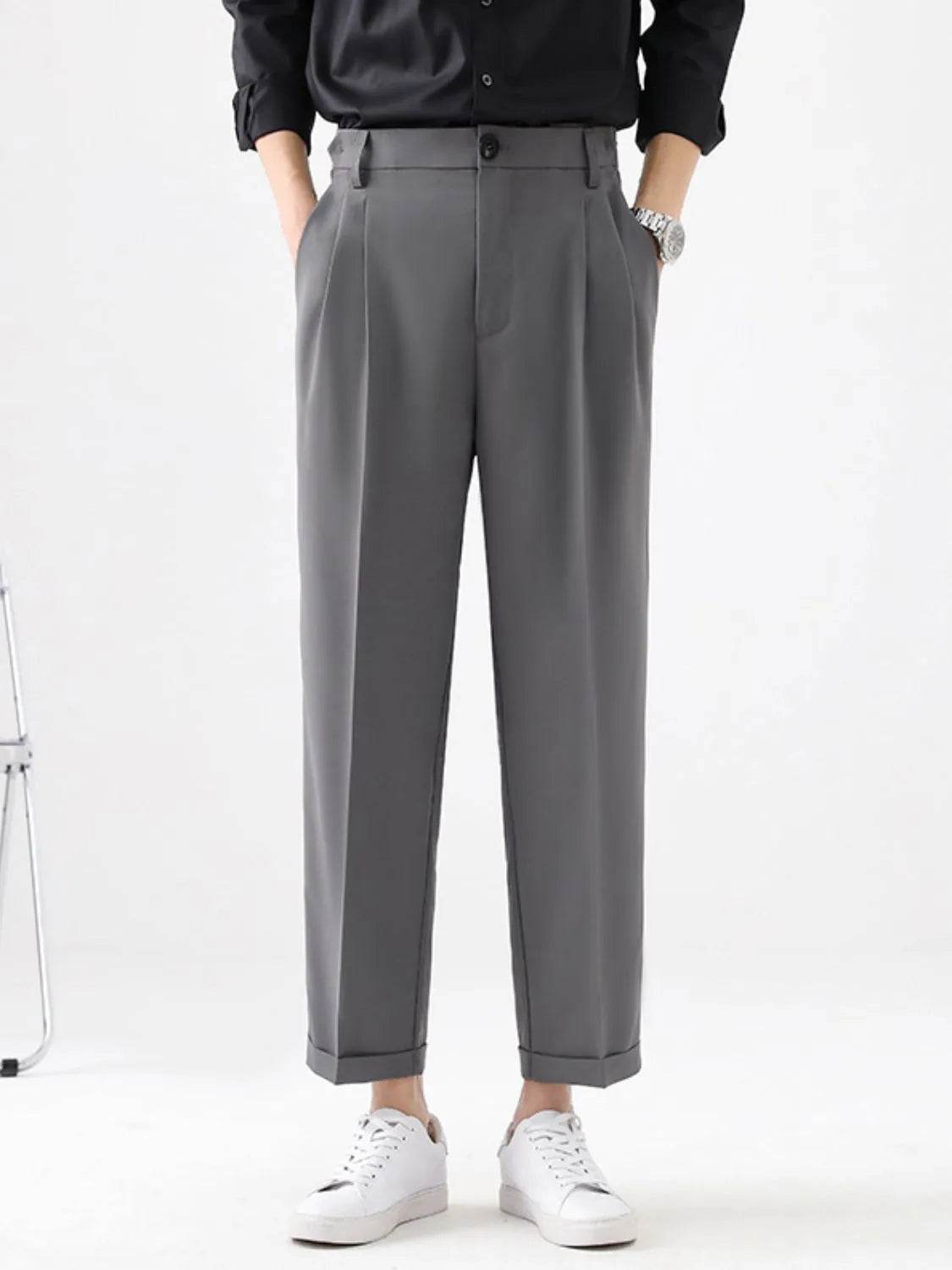 Men's Plus Size Basic style Solid Pants - Ultim8 Designs 4 U