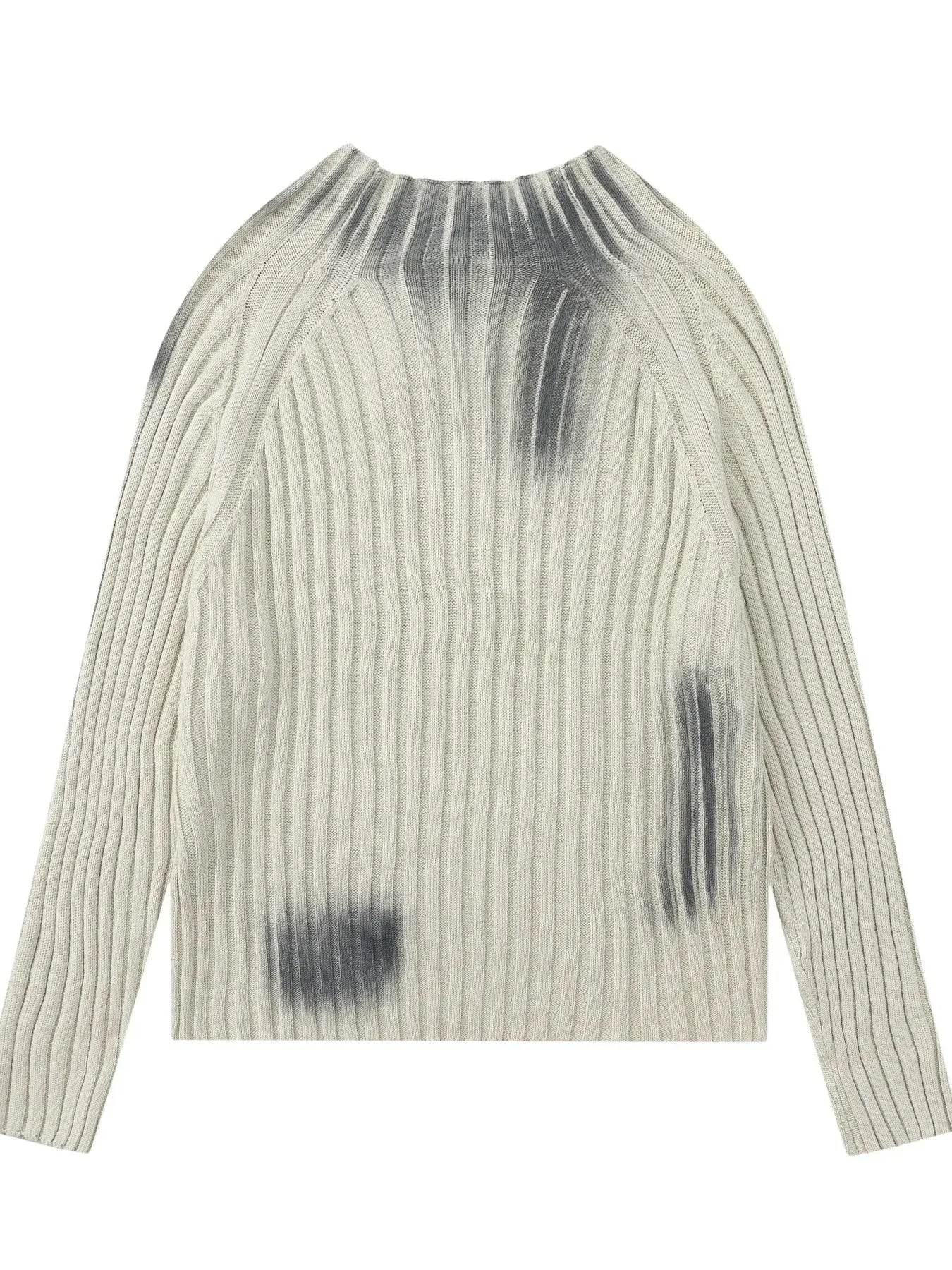 Men's Ribbed Knit Long Sleeve Sweater - Ultim8 Designs 4 U