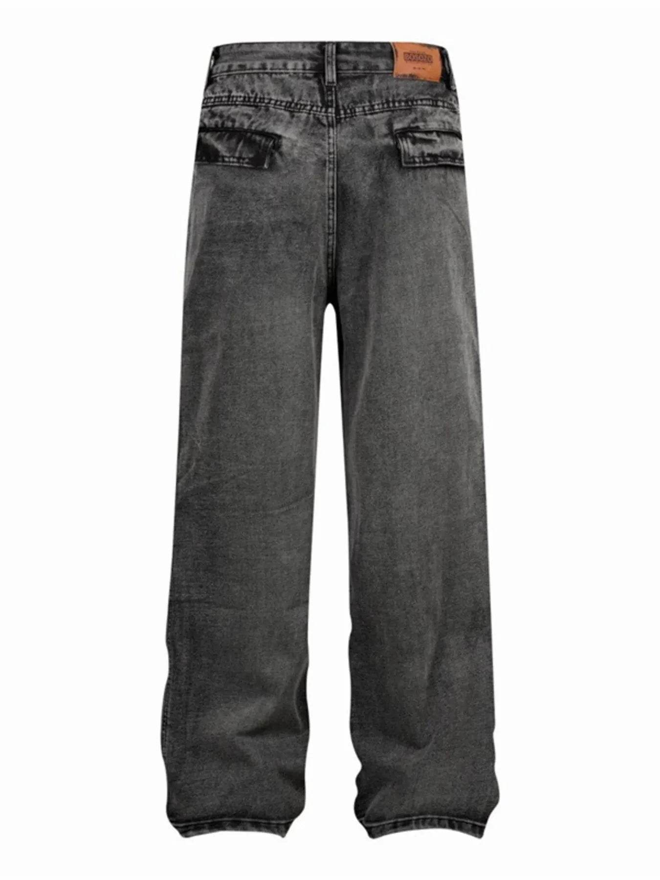 Men's Wide Leg Wide Leg Jeans - Ultim8 Designs 4 U