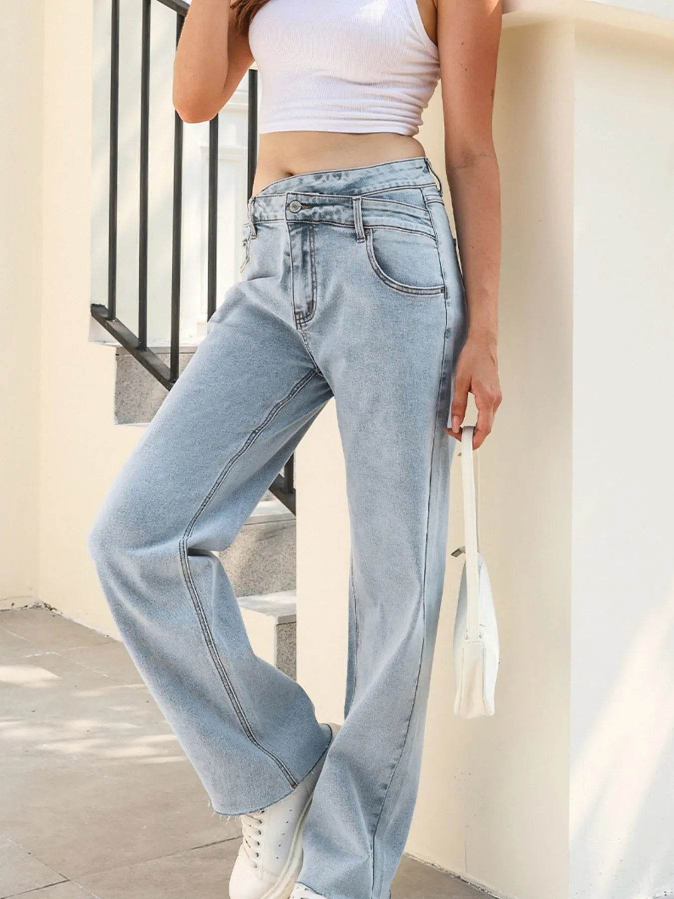 Wide Leg Jeans - Ultim8 Designs 4 U