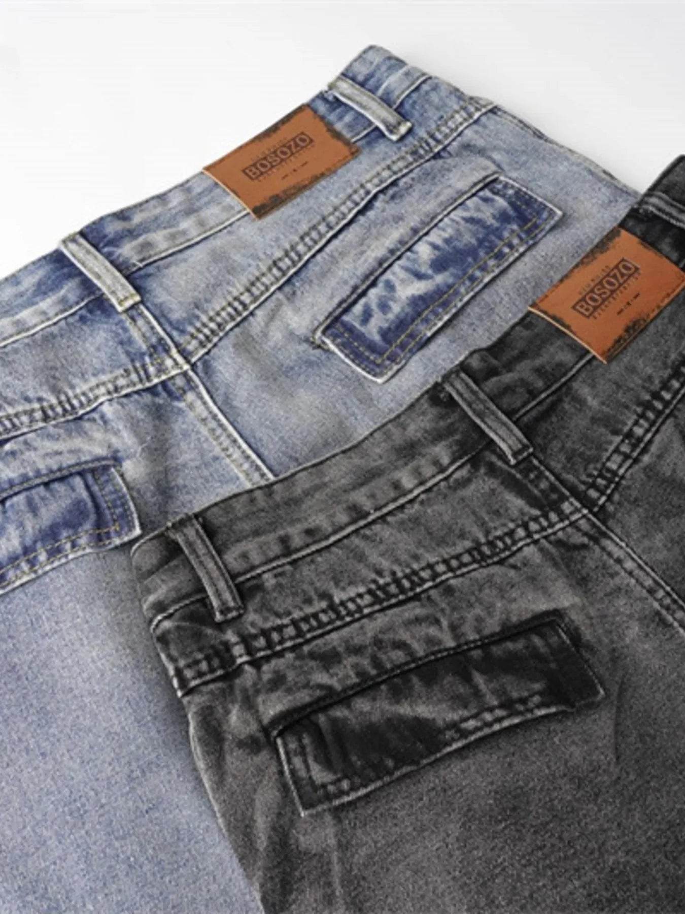Men's Wide Leg Wide Leg Jeans - Ultim8 Designs 4 U