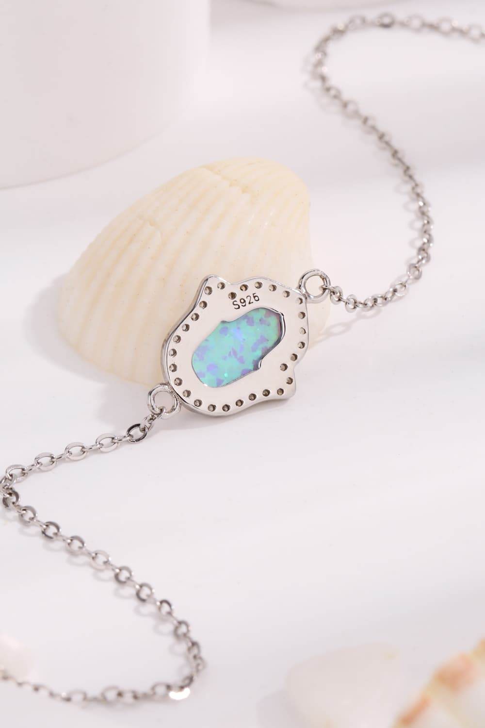 Opal 925 Sterling Silver Bracelet - Ultim8 Designs 4 U