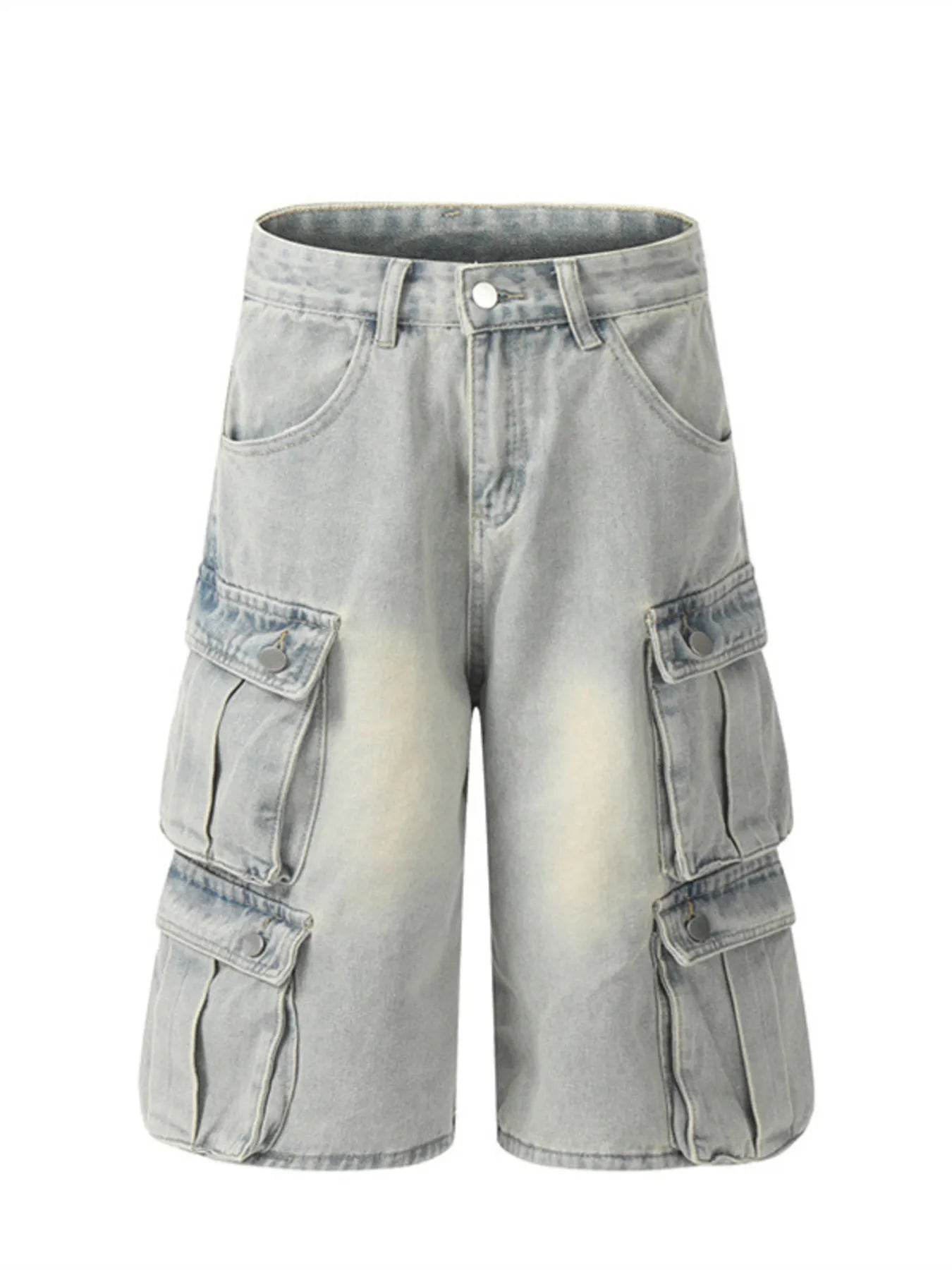 Men's Cargo Denim Shorts - Ultim8 Designs 4 U
