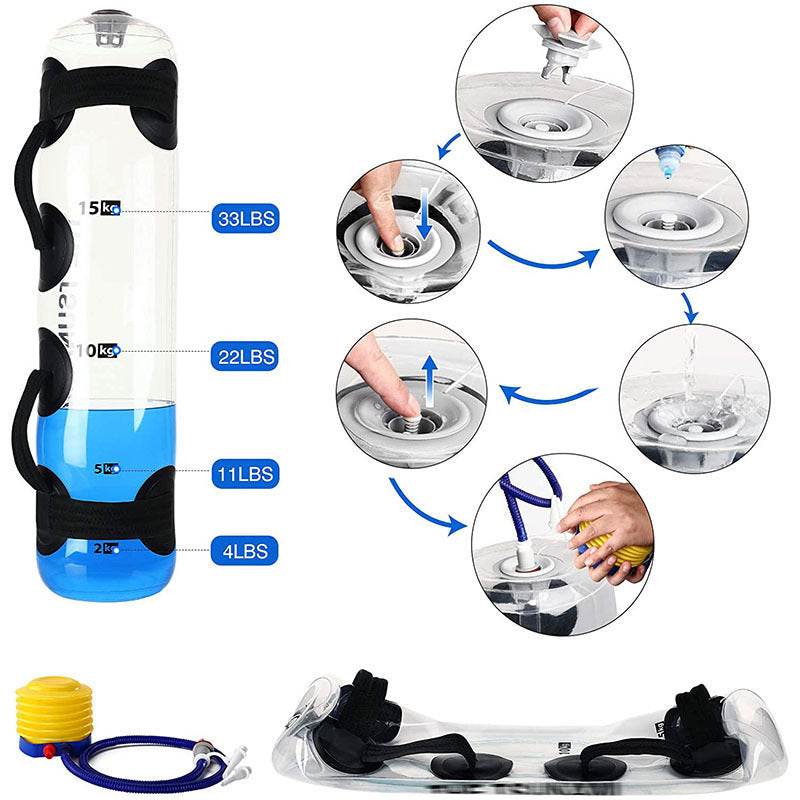 Portable Weight-Bearing Fitness Adjustable Water Bag - Ultim8 Designs 4 U