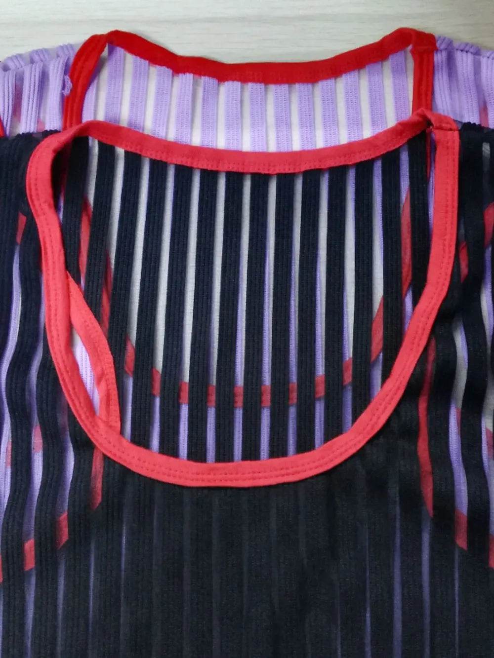 Men's Striped Round Neck Tank - Ultim8 Designs 4 U