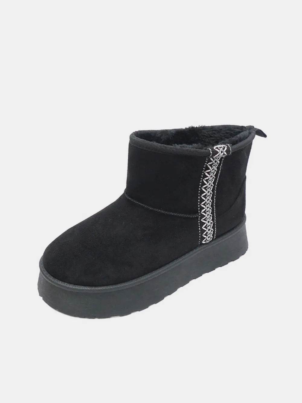 WILD DIVA Round Toe Platform Boots - Ultim8 Designs 4 U