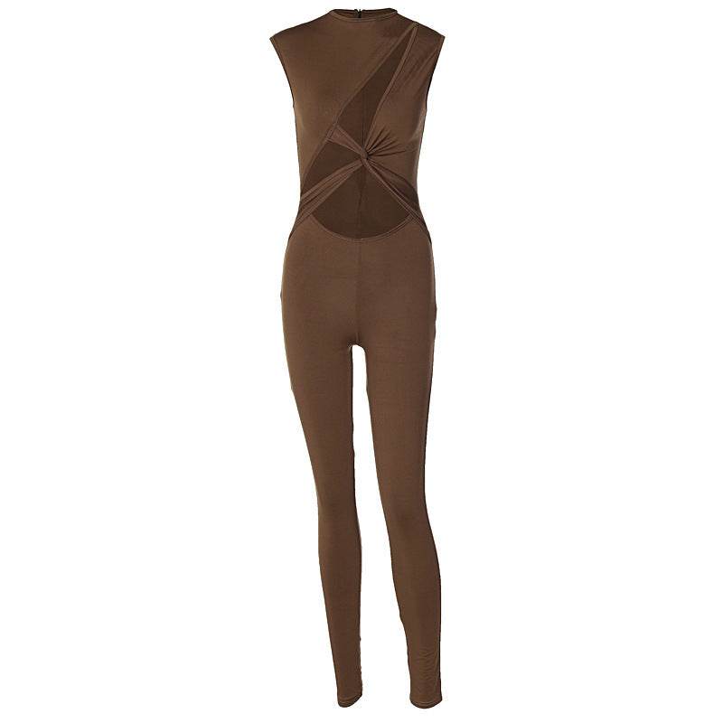 Bold Style & Effortless Comfort – Hollow Out Exercise Fitness Jumpsui - Ultim8 Designs 4 U
