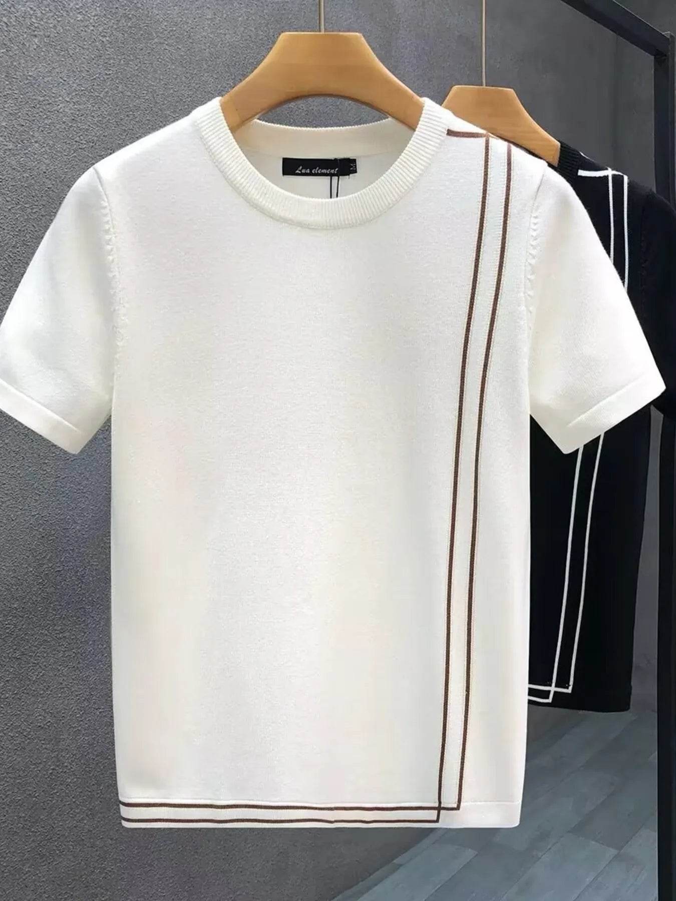 Men's Full Size Round Neck Short Sleeve T-Shirt Plus Size - Ultim8 Designs 4 U