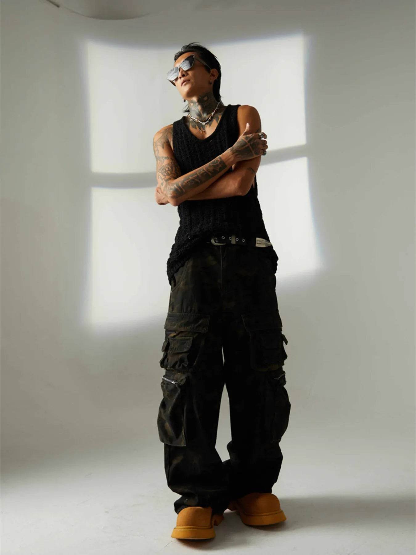 Men's Camouflage Cargo Jeans - Ultim8 Designs 4 U
