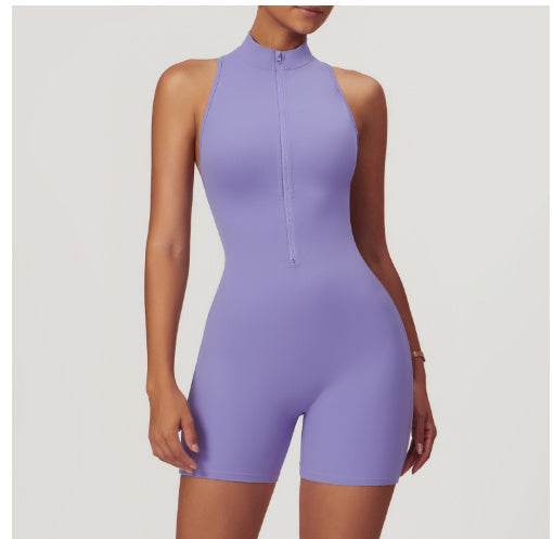 Sleek & Supportive Yoga Jumpsuit – Back-Shaping Design - Ultim8 Designs 4 U