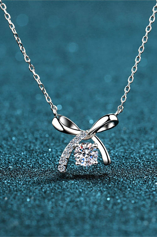 Moissanite 925 Sterling Silver Necklace - Ultim8 Designs 4 U