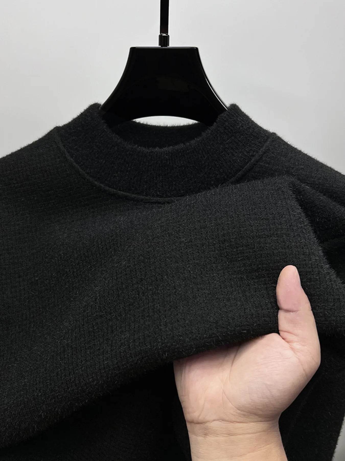 Men's Textured Long Sleeve Sweater - Ultim8 Designs 4 U