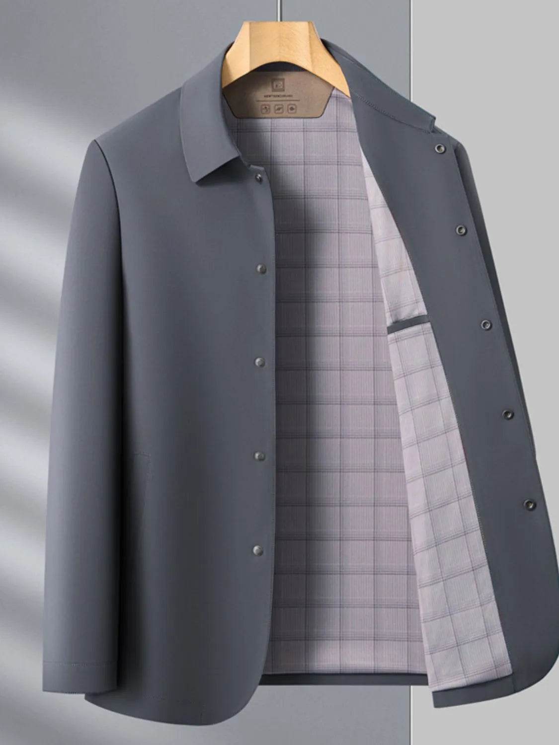 Men's Button Up Long Sleeve Blazer - Ultim8 Designs 4 U