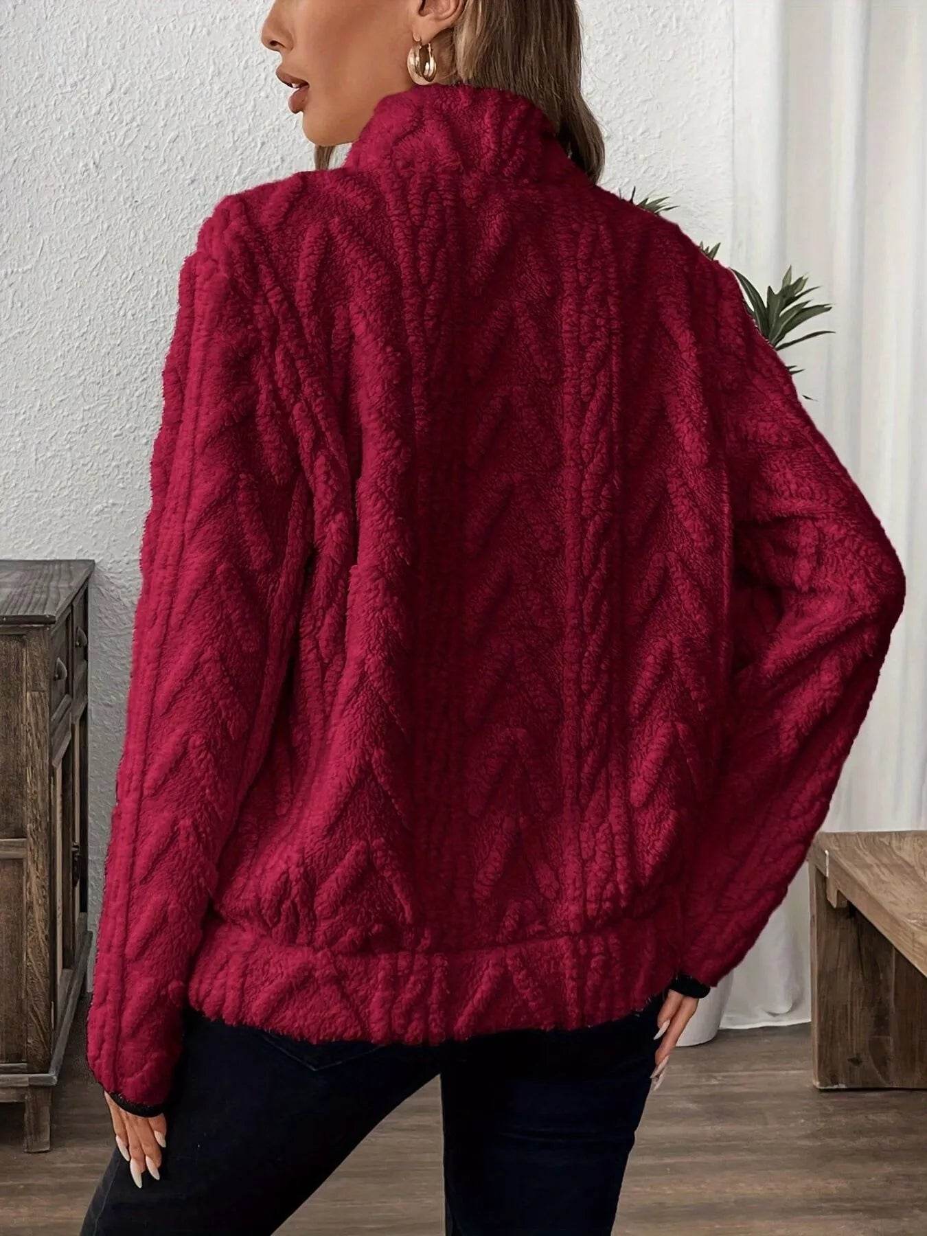 Half Zip Long Sleeve Sweatshirt - Ultim8 Designs 4 U