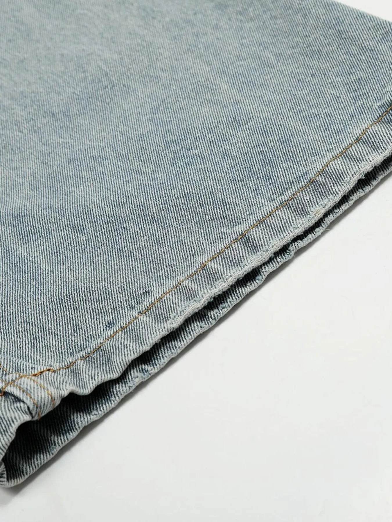Men's Wash Wide Leg Jeans - Ultim8 Designs 4 U