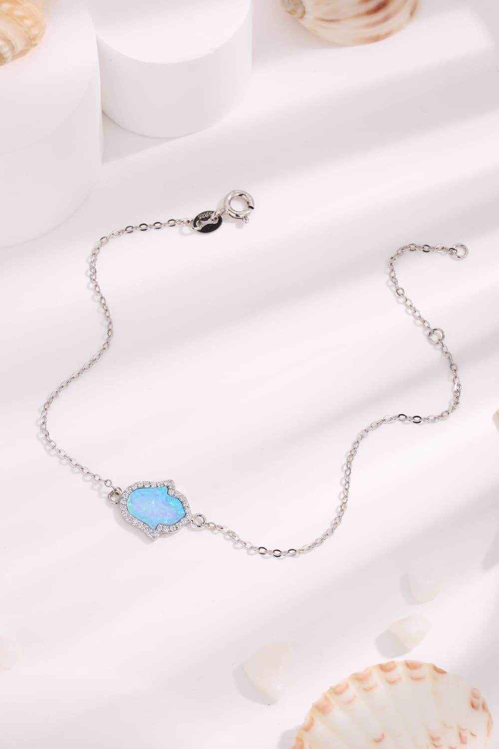 Opal 925 Sterling Silver Bracelet - Ultim8 Designs 4 U