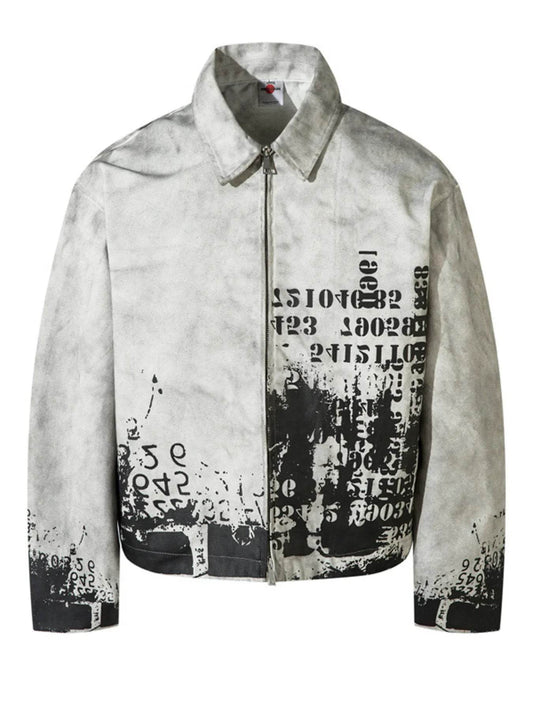 Men's Printed Zip Up Jacket - Ultim8 Designs 4 U