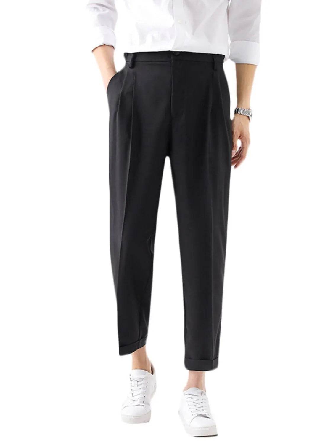 Men's Plus Size Basic style Solid Pants - Ultim8 Designs 4 U