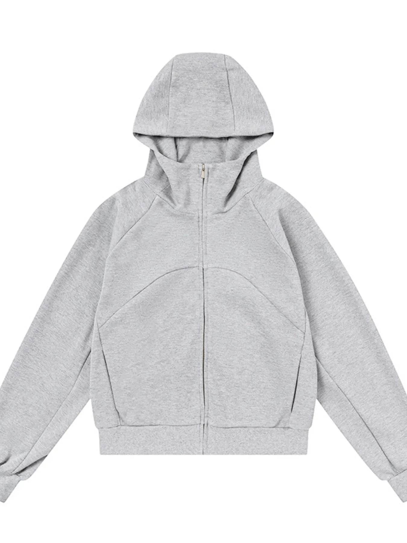 Men's Zip Up Long Sleeve Hoodie - Ultim8 Designs 4 U