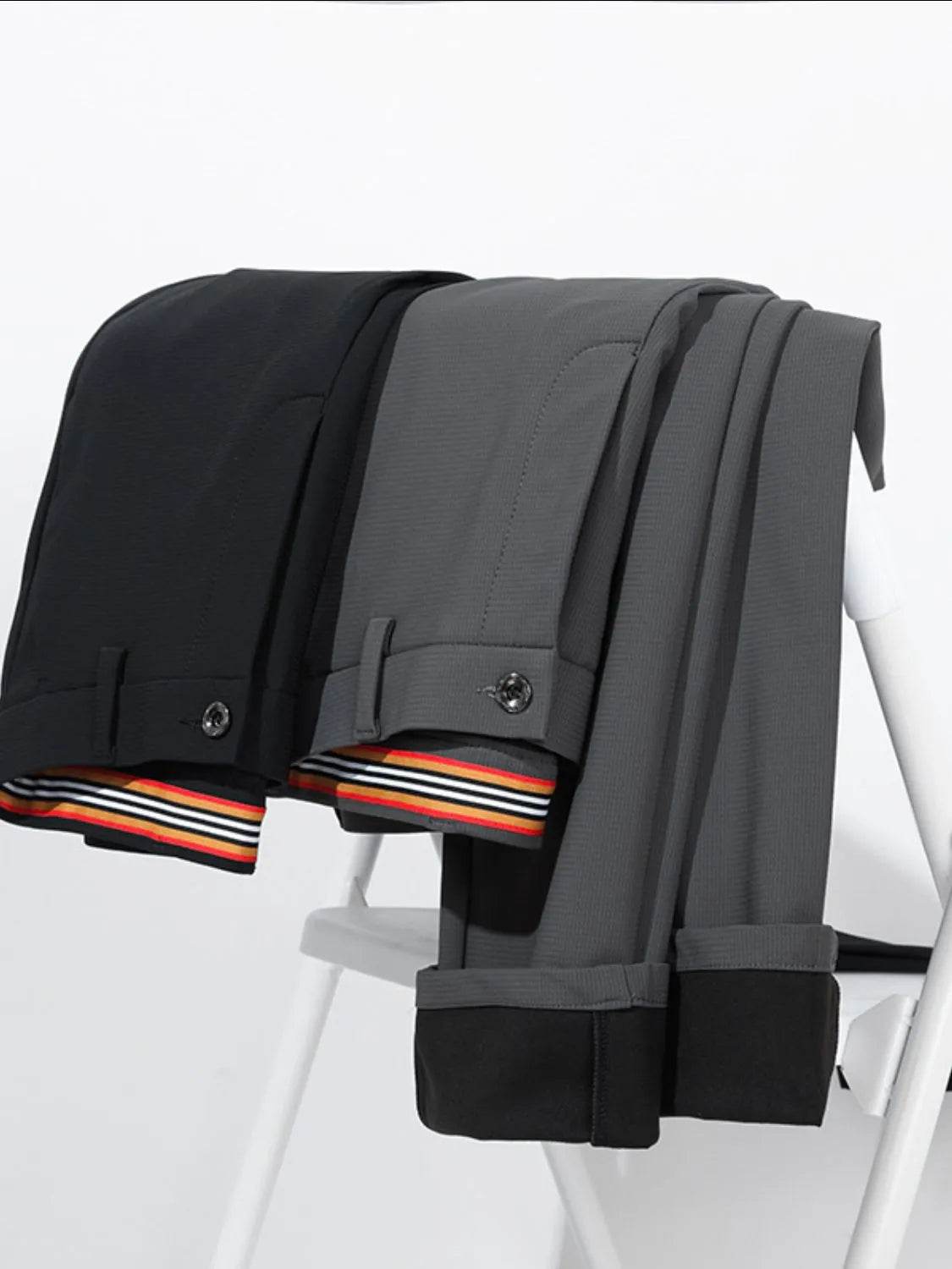 Men's Slim Fit Pants with Pockets - Ultim8 Designs 4 U