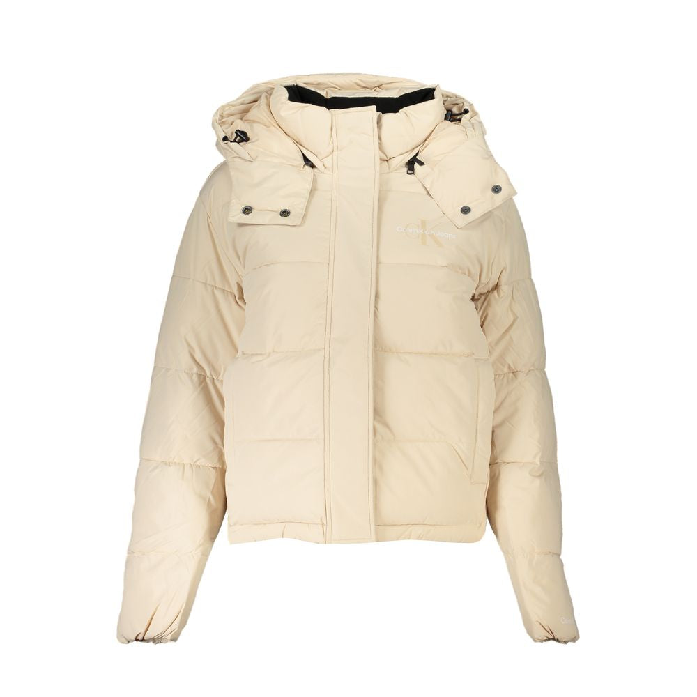 Calvin Klein Beige Polyester Jacket
